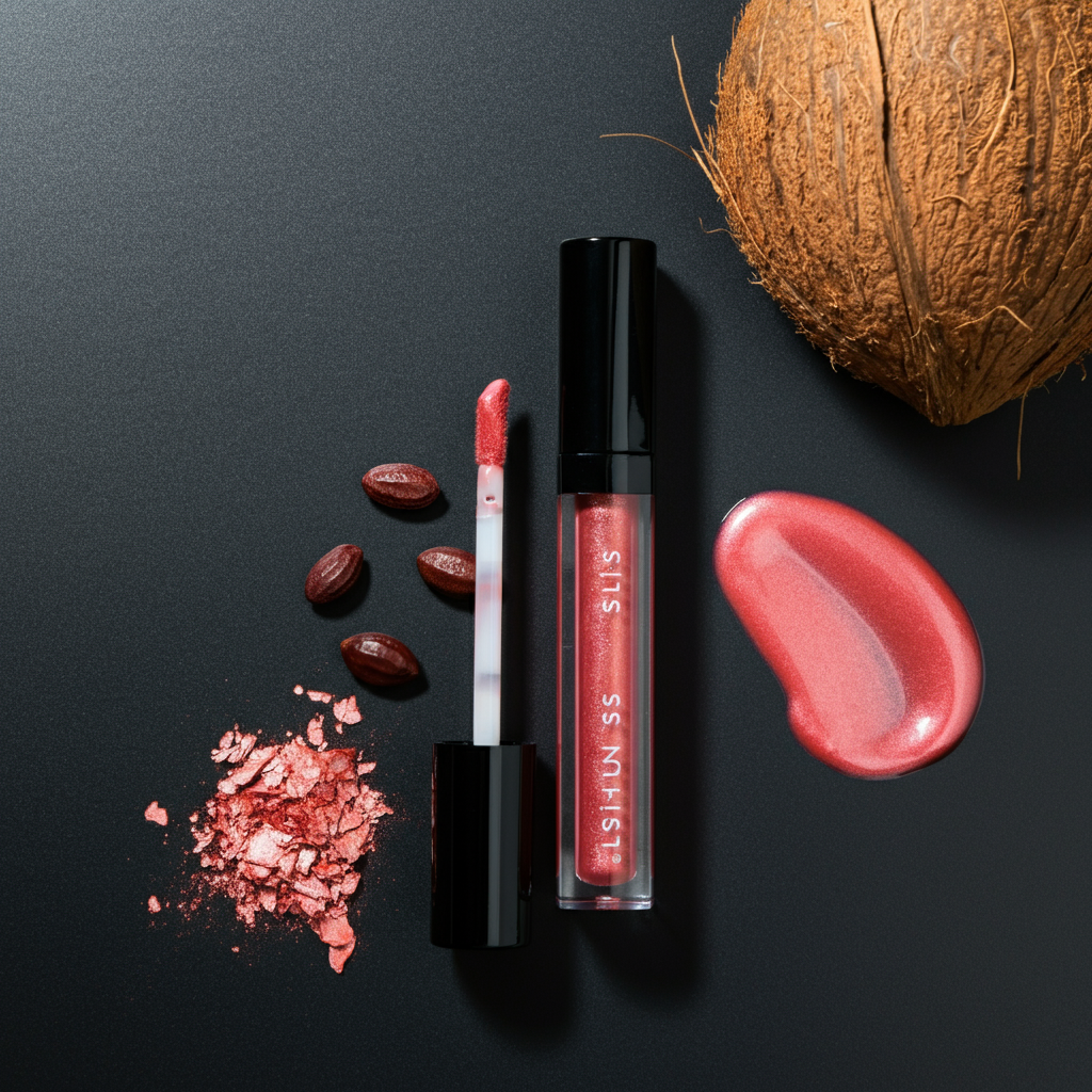 what is lip gloss made out of