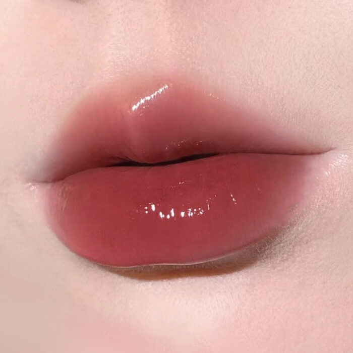 HERORANGE Light Dew Concentrated Mirror Lip Lacquer No Stain On Cup Thai Style - Image 8