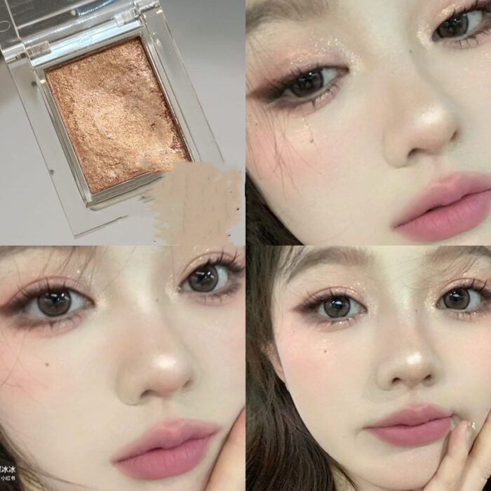 HERORANGE Eyeshadow | Monochrome Eyeshadow Low Saturation Shimmer Matte - Image 10