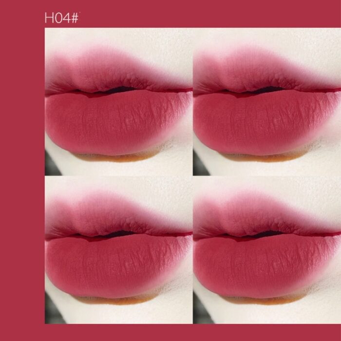 HERORANGE Color Mixing Diary Lip Mud Cream Velvet Matte Lip Lacquer Milk Tea Bean Paste Student Lipstick - Image 4